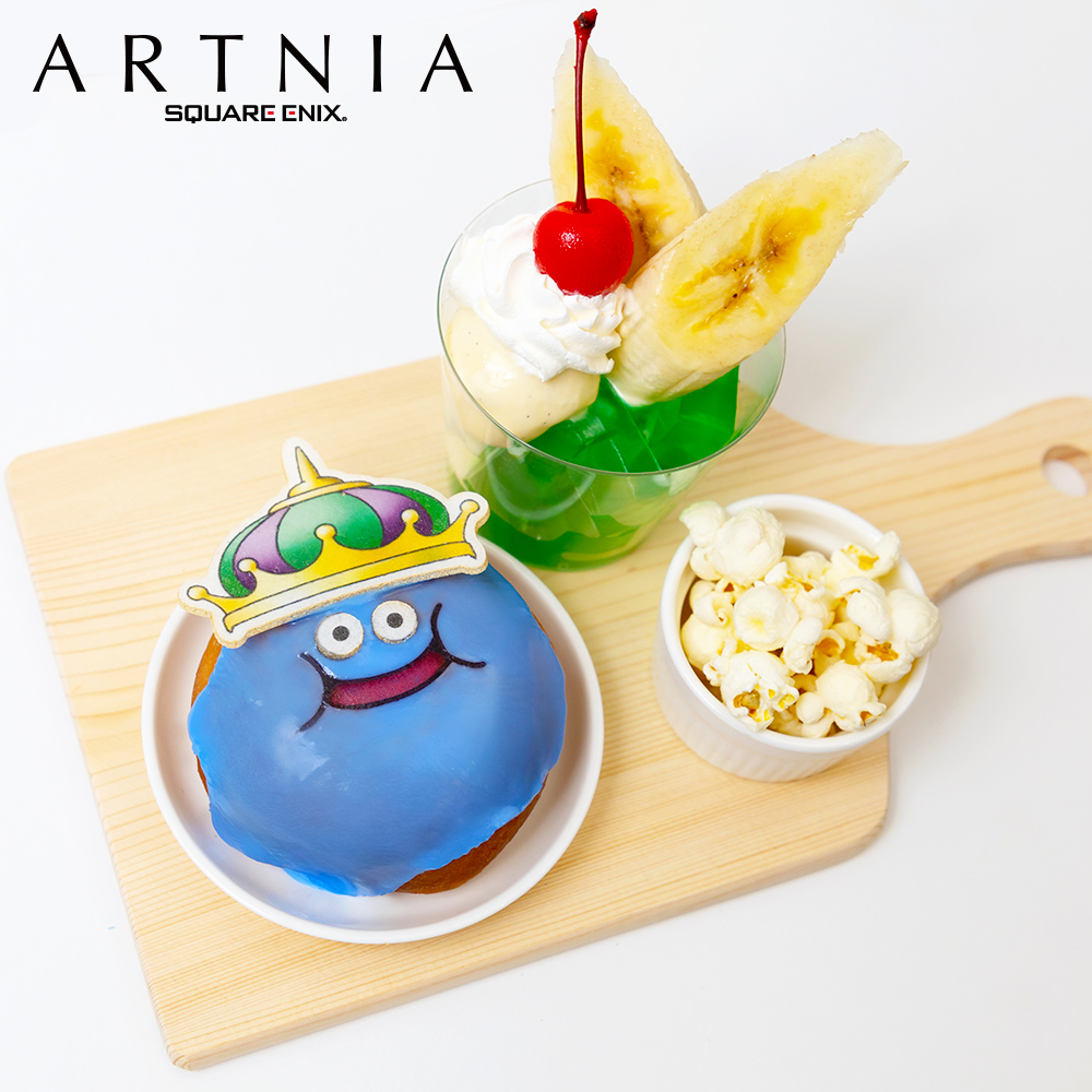 『ドラクエ』「純喫茶スライム」テーマのカフェメニューが販売決定_003