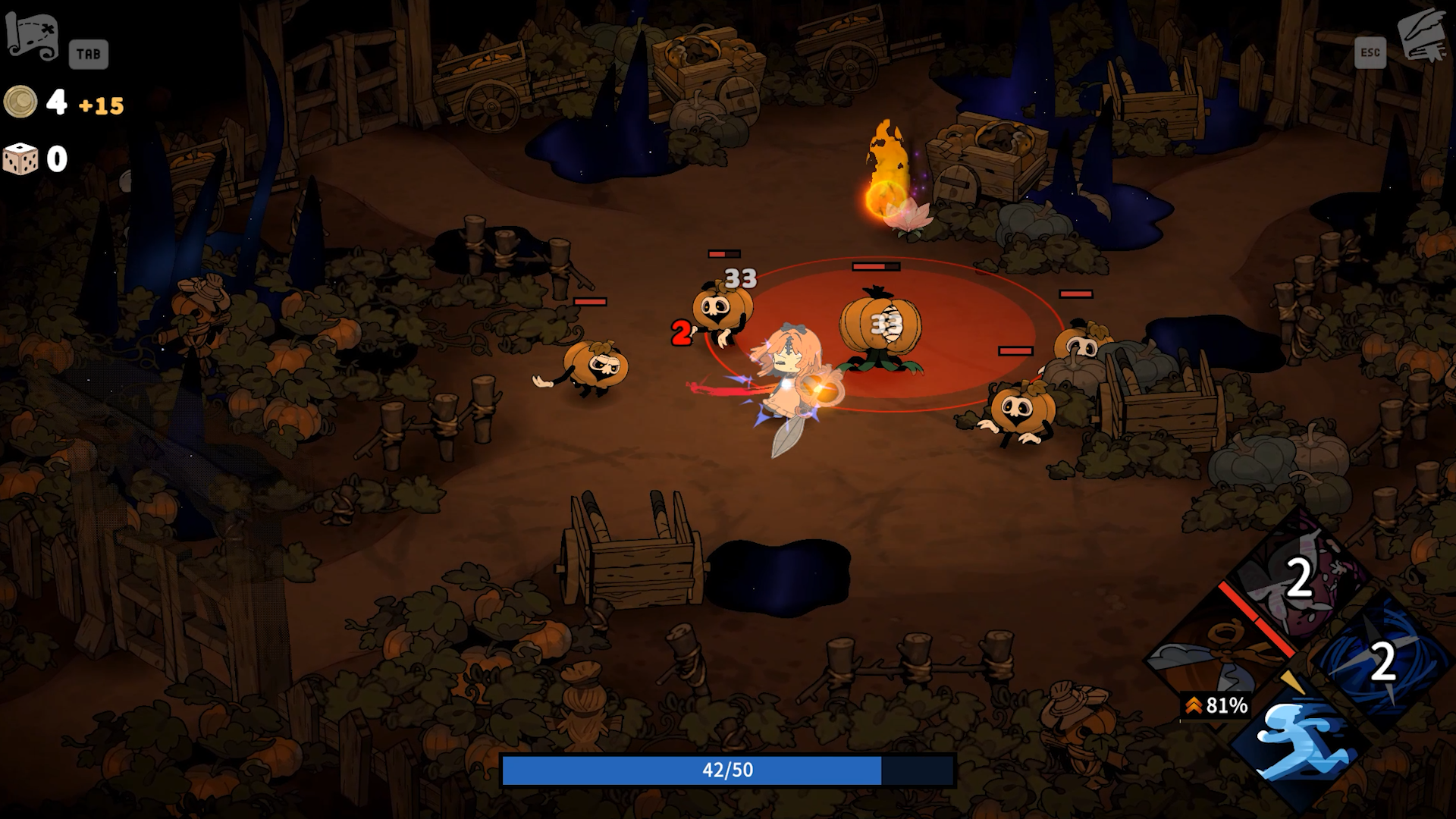 ダークでかわいいローグライクアクション『魔女の庭』Steamで早期アクセスが開始_005