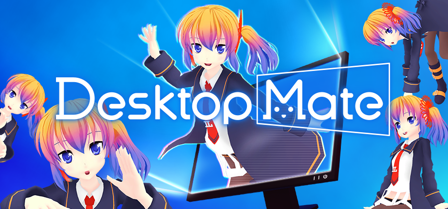 『Desktop Mate』の第4弾DLCが発表。『雀魂』のかわいい「一姫」がデスクトップ上に登場_005