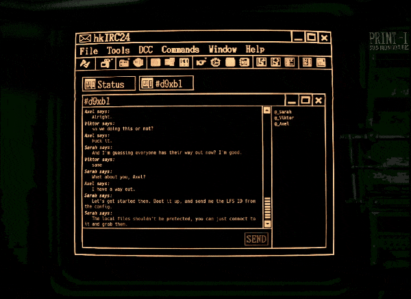 『s.p.l.i.t』発表。『BUCKSHOT ROULETTE』開発元の新作で、ハッカーが主役。Steamで近日登場_001