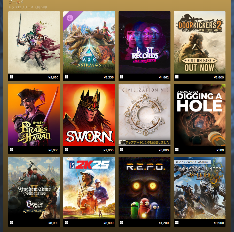 Steam、月間トップリリースチャートがなんと「2004年」まで遡れるように_002