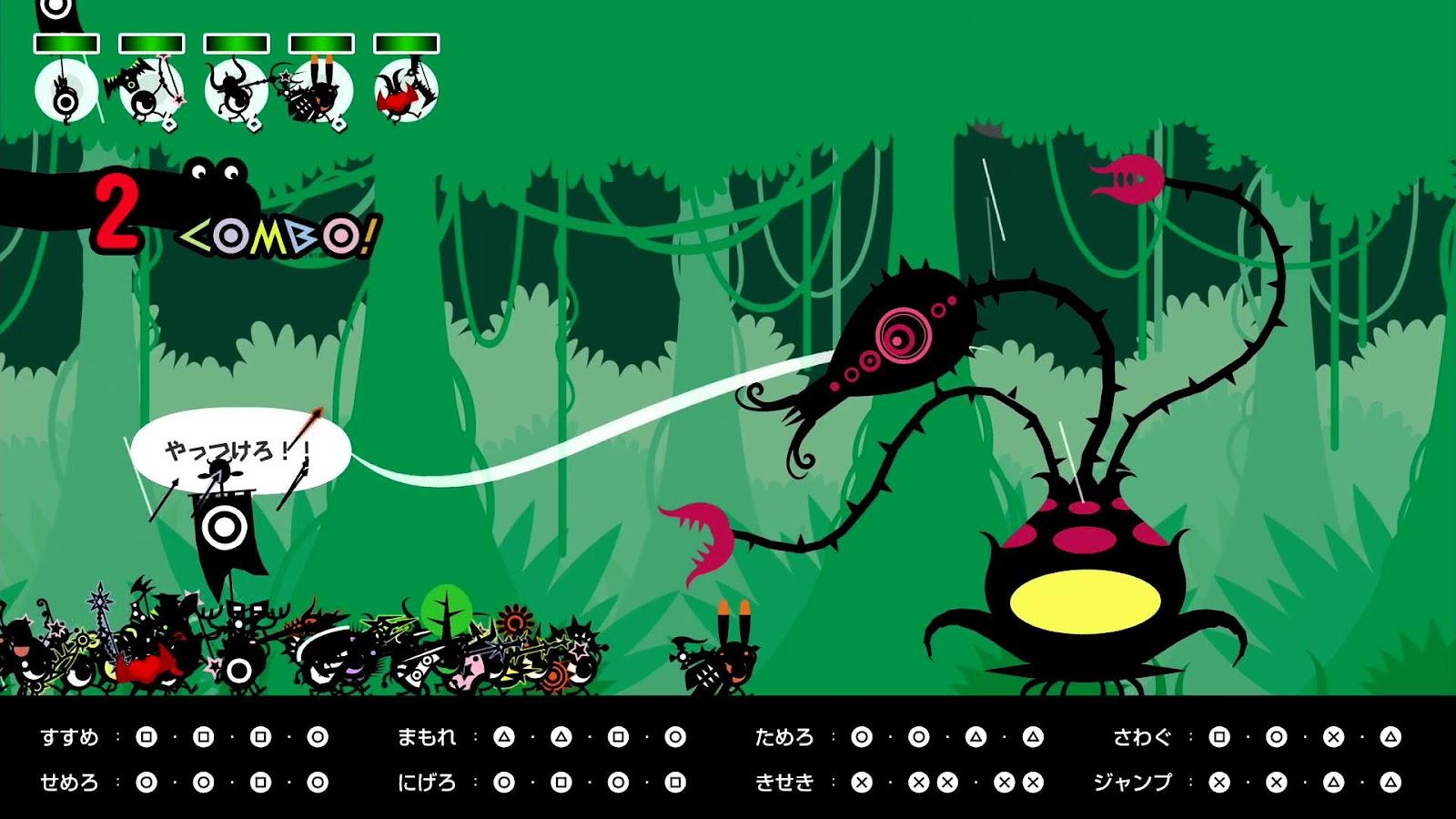 『パタポン1+2 リプレイ』レビュー・評価・感想：クセになる中毒性バツグンの音楽も健在。パタパタパタポン♪_009