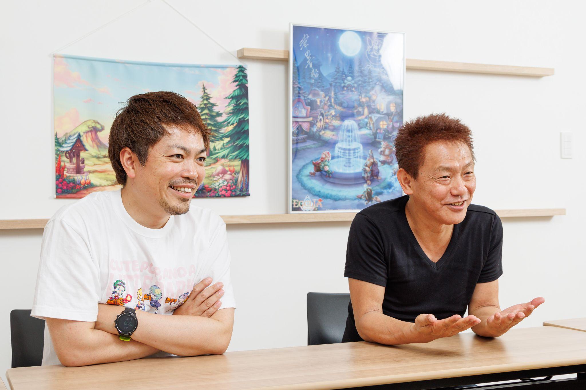 亀岡慎一氏×渡邊弘之氏インタビュー:『聖剣伝説』亀岡氏が率いる「ブラウニーズ」を「MUTAN」へ譲渡。M&Aの経緯をお聞きした_001
