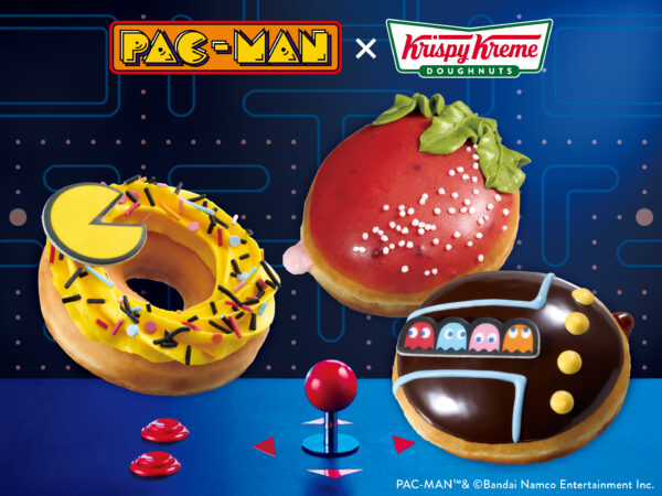 『パックマン』がクリスピー・クリーム・ドーナツとコラボ。ポップでかわいい3種の限定ドーナツを販売_007