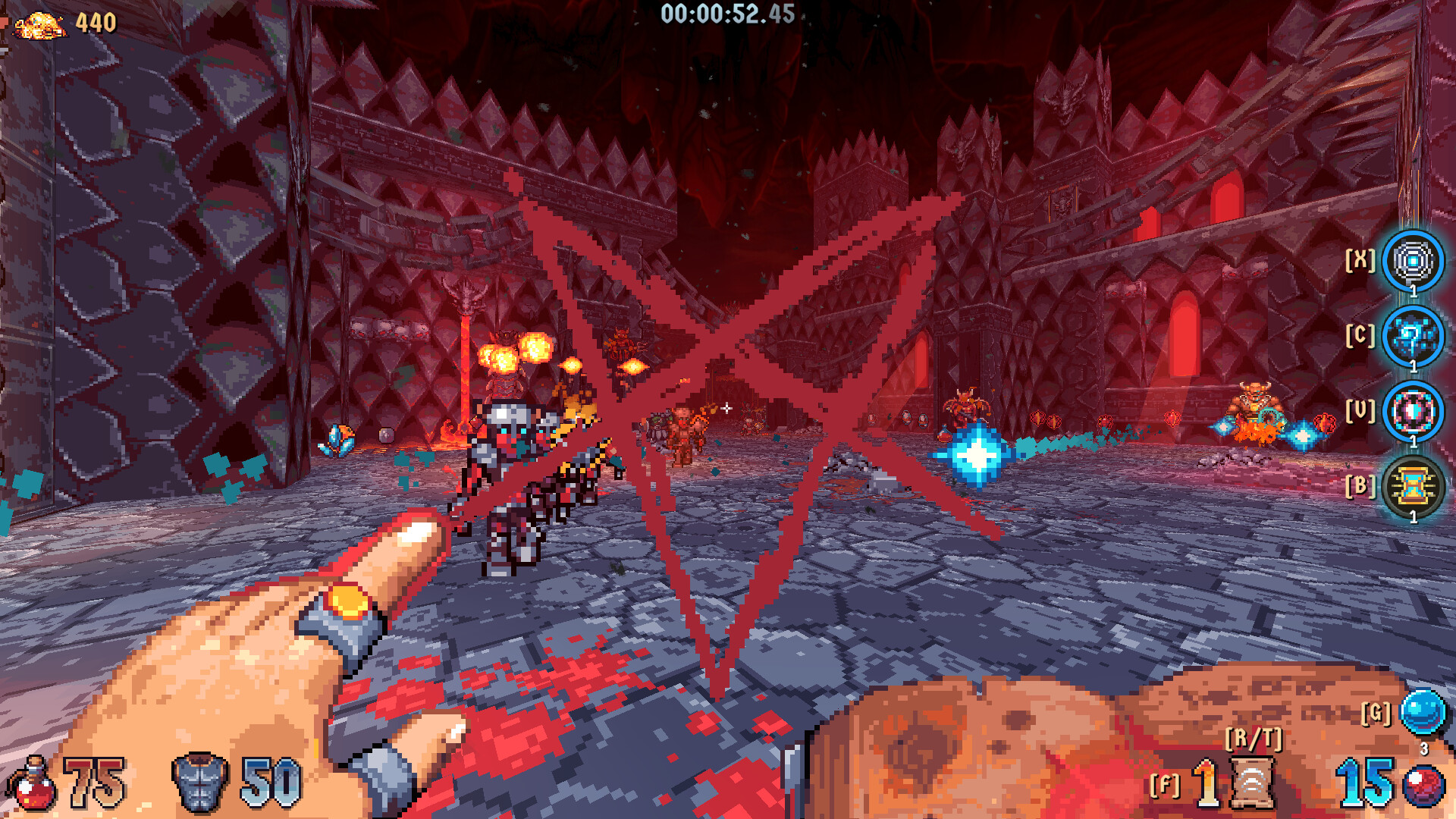 『Wizordum』の正式版がリリース。魔法を放ちまくる90年代レトロなFPS_004