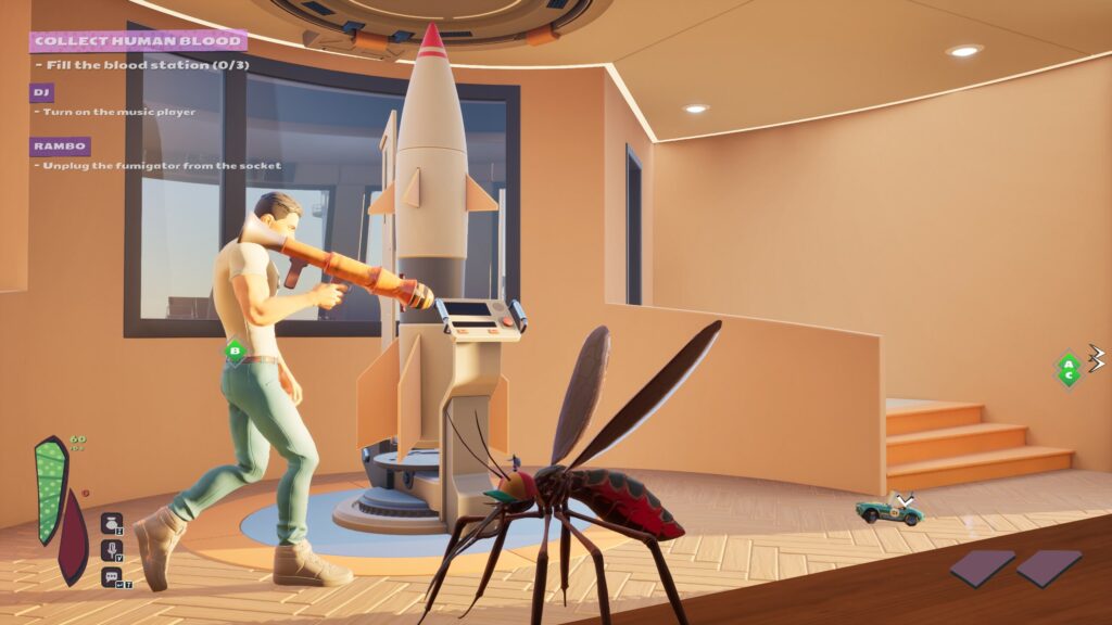“蚊”と人間が戦いを繰り広げる4対1の非対称型対戦マルチプレイゲーム『The Mosquito Gang』本日配信。透明化やテレポーテーションなどの能力を獲得し、血を吸いまくって脱出を目指せ