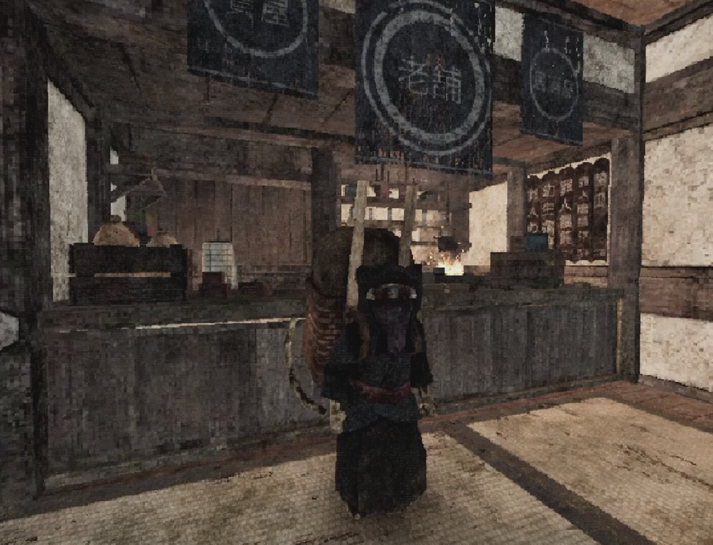 『魔王の迷宮』発売開始。封建時代の日本を舞台にした『キングスフィールド』風のアクションゲーム。抹茶も嗜める_001