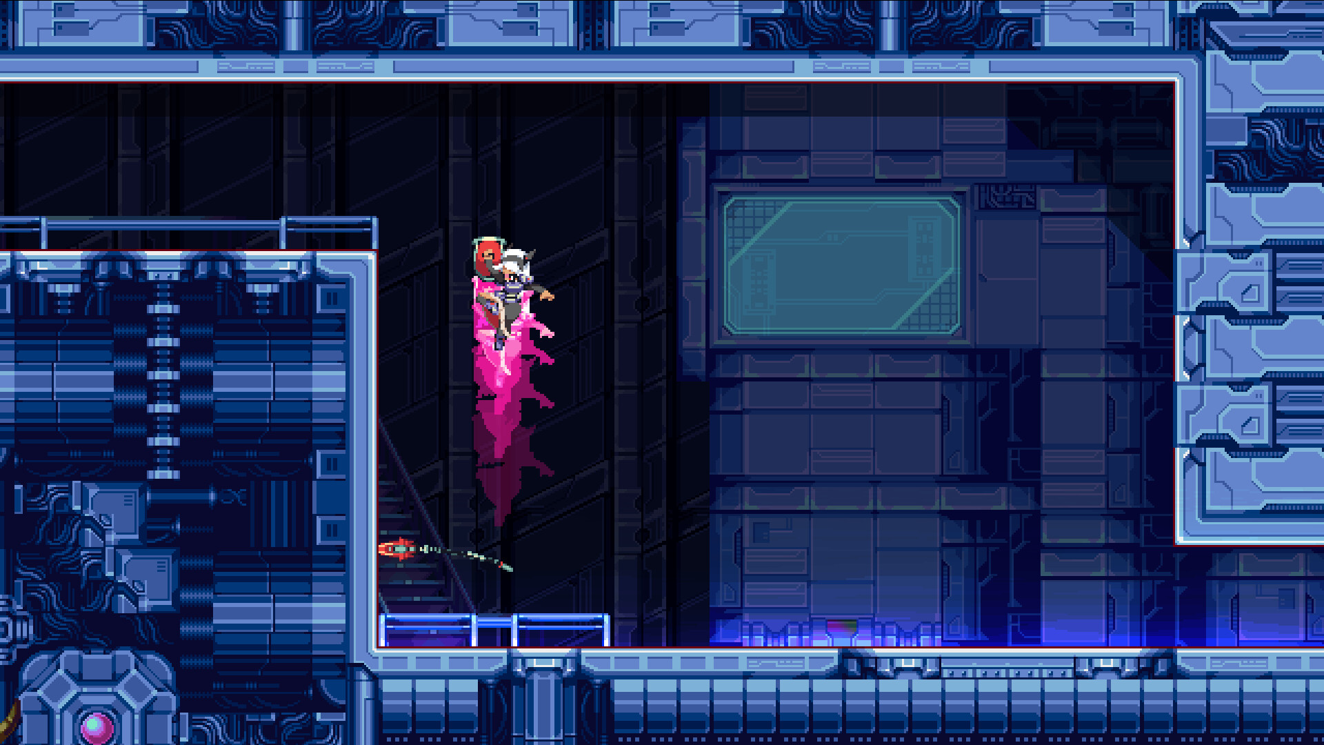 『SHADE Protocol』が発表。ドットで描かれたサイバー世界で戦う2Dアクション_005