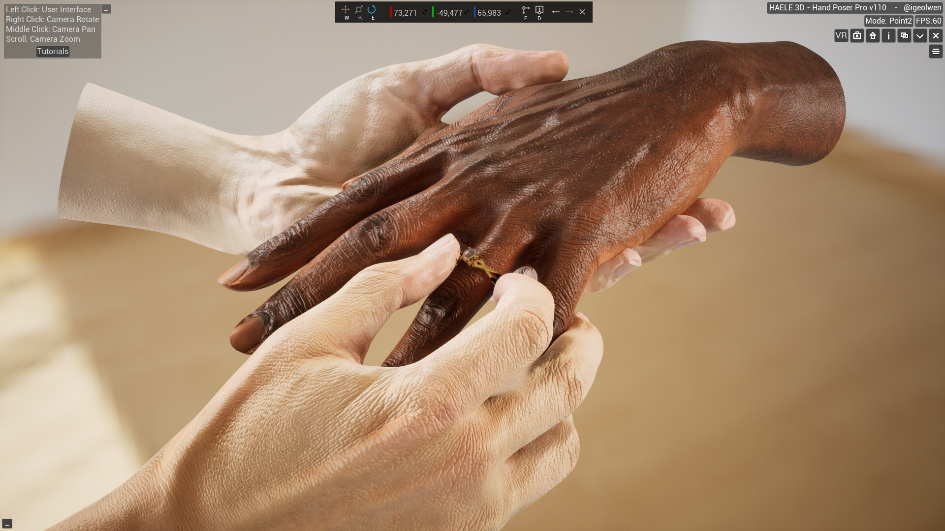 『HAELE 3D-ハンドポーズ Pro』の完成度が凄い。直感的に3Dハンドモデルを生成する便利ツール。5月26日に発売_008
