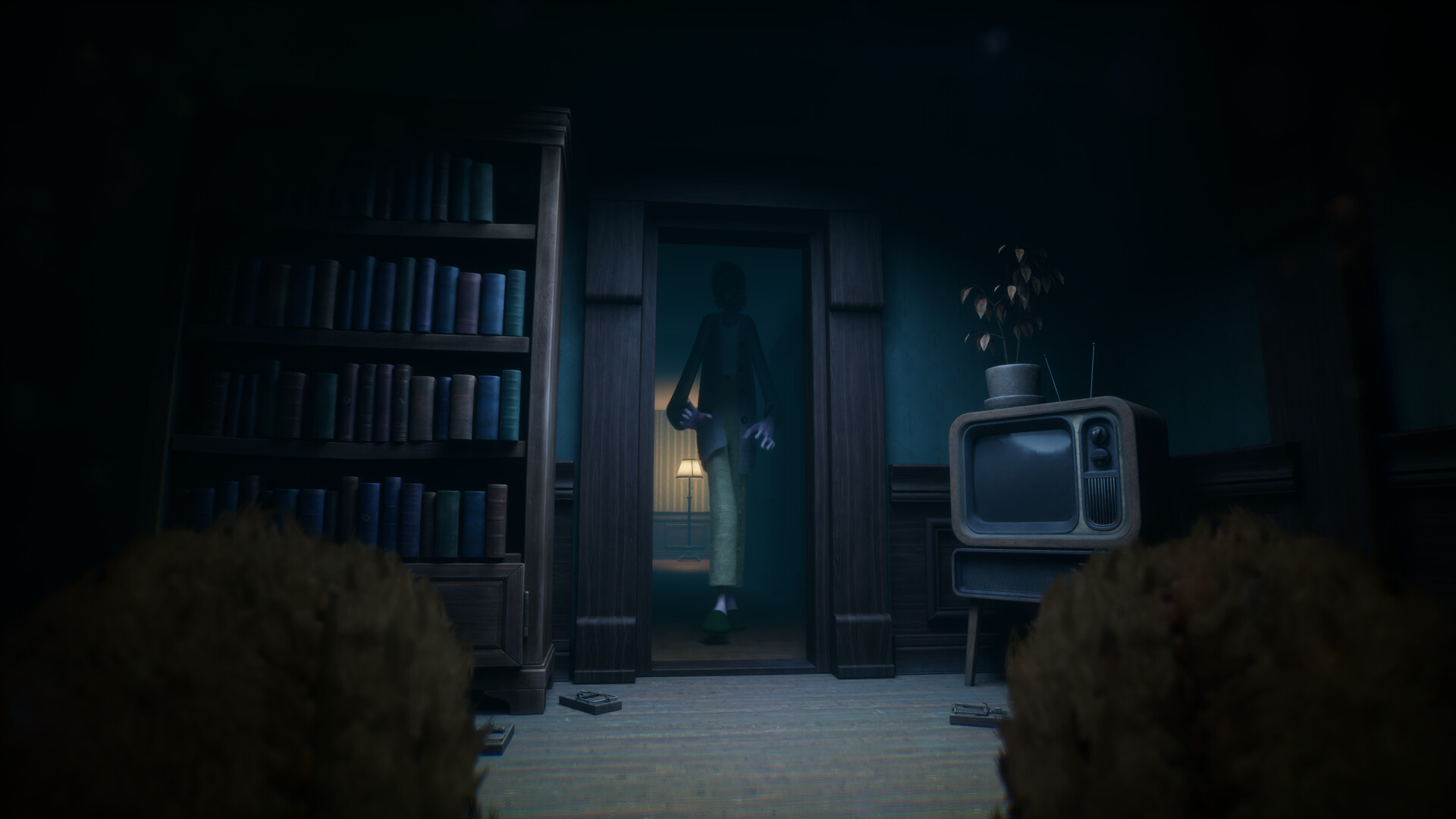 ホラーゲーム『Out of Sight』がリリース。盲目の少女がテディベアの目を借りて、不気味な屋敷からの脱出を目指す_002