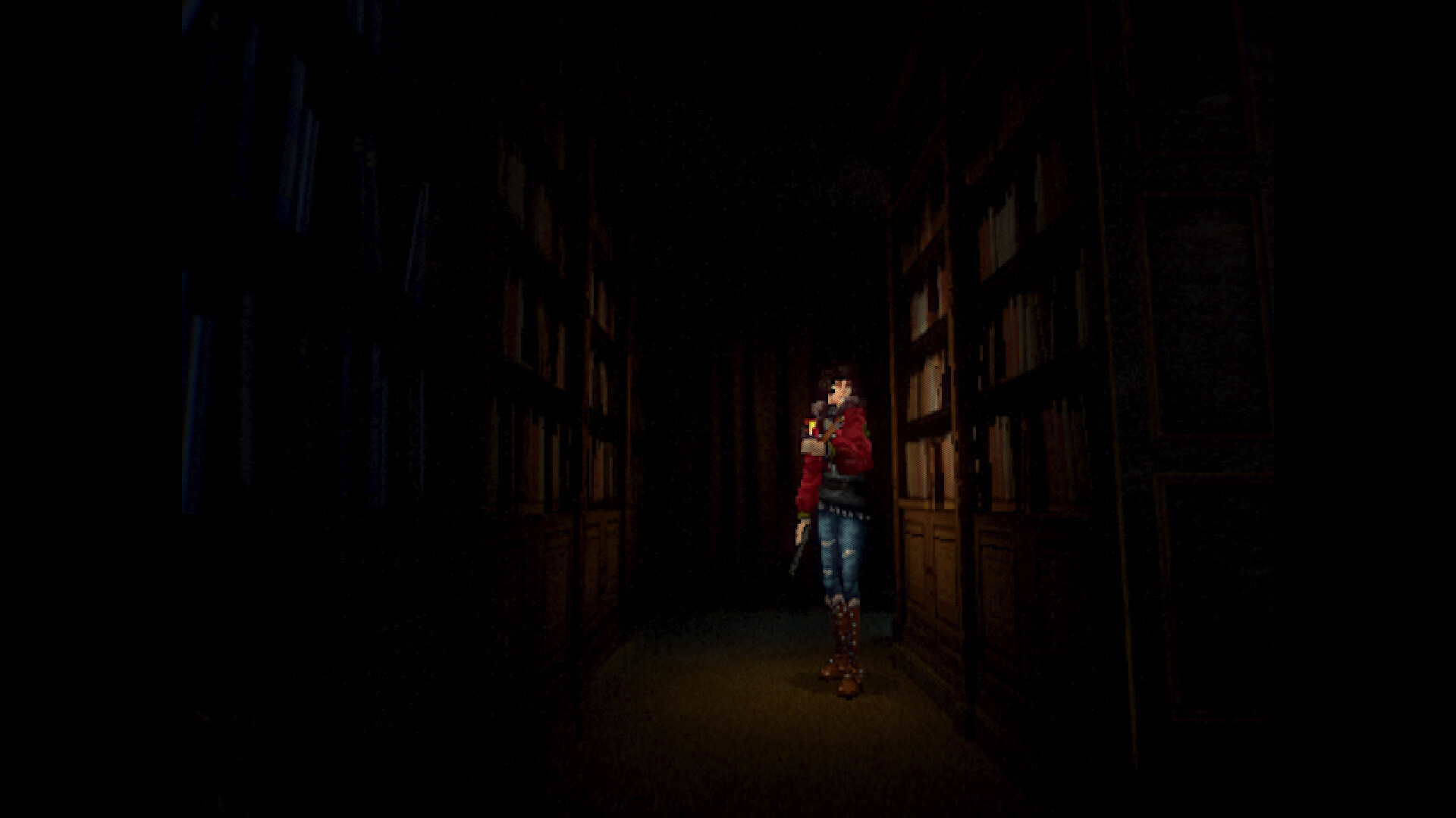 初代『バイオハザード』を彷彿させる固定カメラとプリレンダ背景のサバイバルホラー『PHASE ZERO』が開発中_001