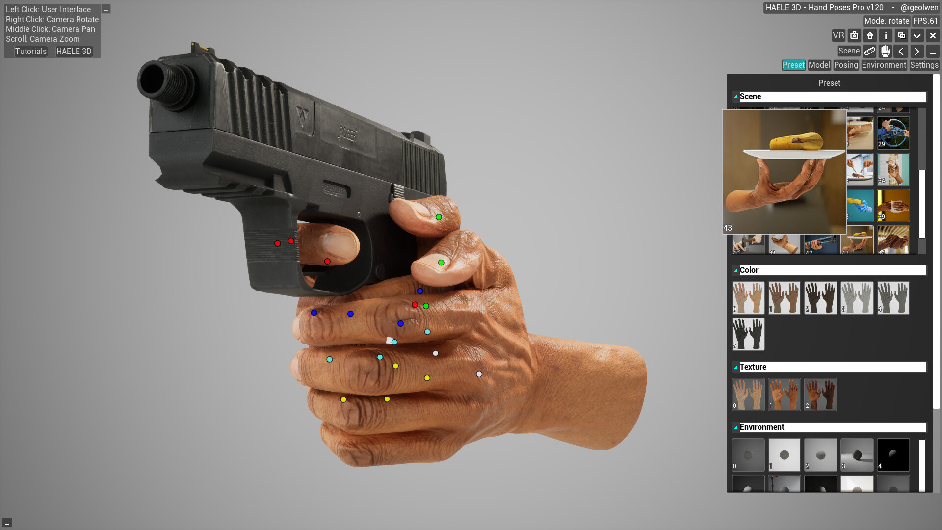 『HAELE 3D-ハンドポーズ Pro』の完成度が凄い。直感的に3Dハンドモデルを生成する便利ツール。5月26日に発売_001
