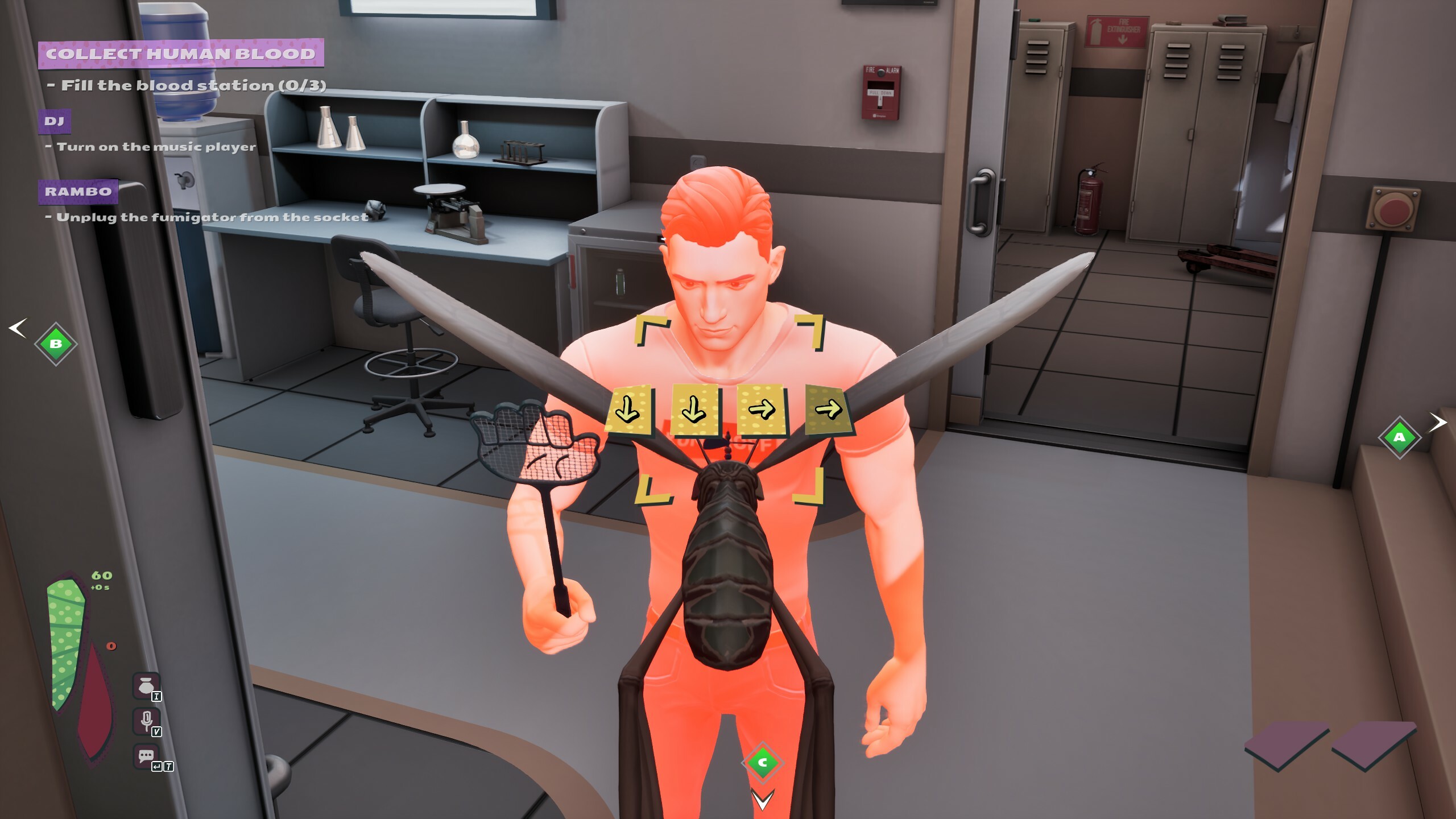 『The Mosquito Gang』本日配信。蚊と人間の戦いを繰り広げる4対1の非対称型対戦マルチプレイゲーム_006