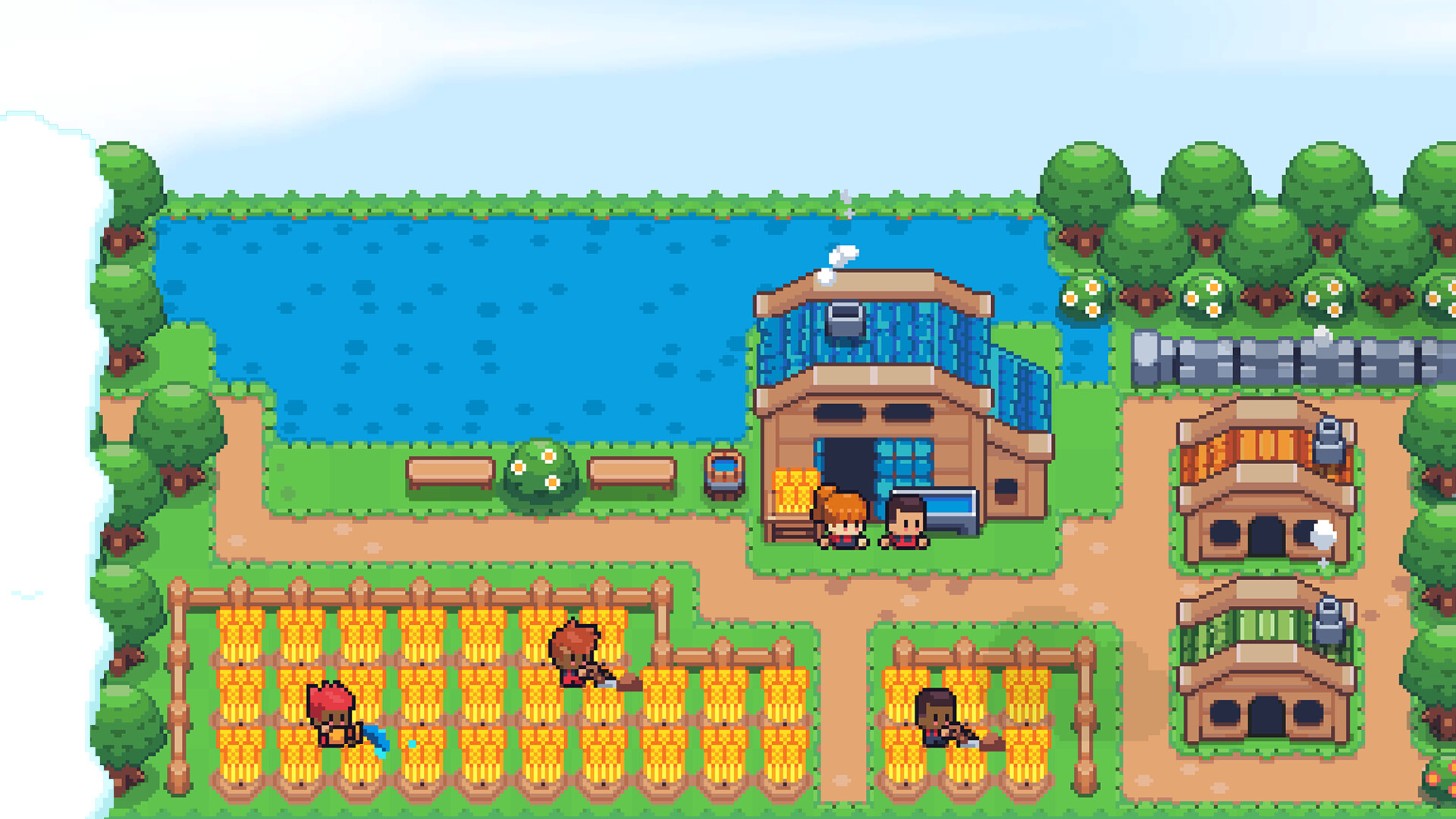 『稲穂町の物語:放置ほっこりタイム』の体験版がSteamで配信
_001