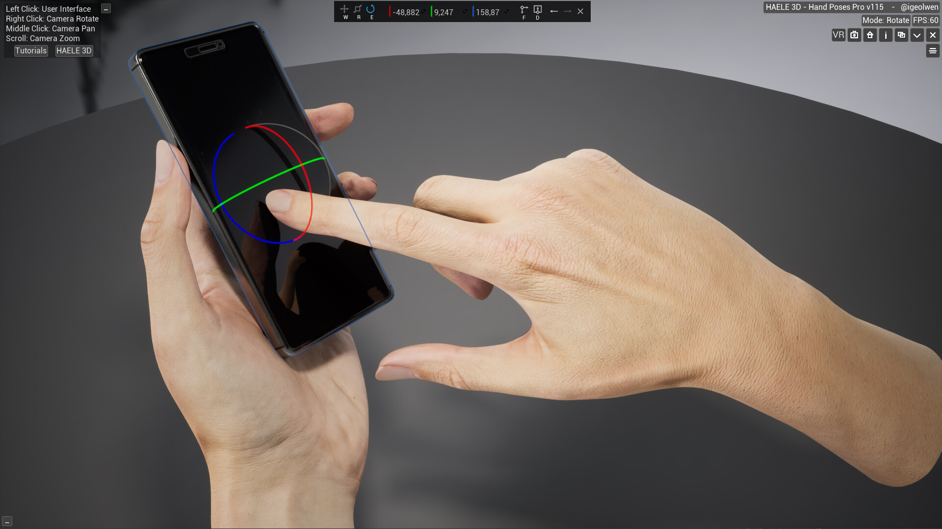 『HAELE 3D-ハンドポーズ Pro』の完成度が凄い。直感的に3Dハンドモデルを生成する便利ツール。5月26日に発売_012