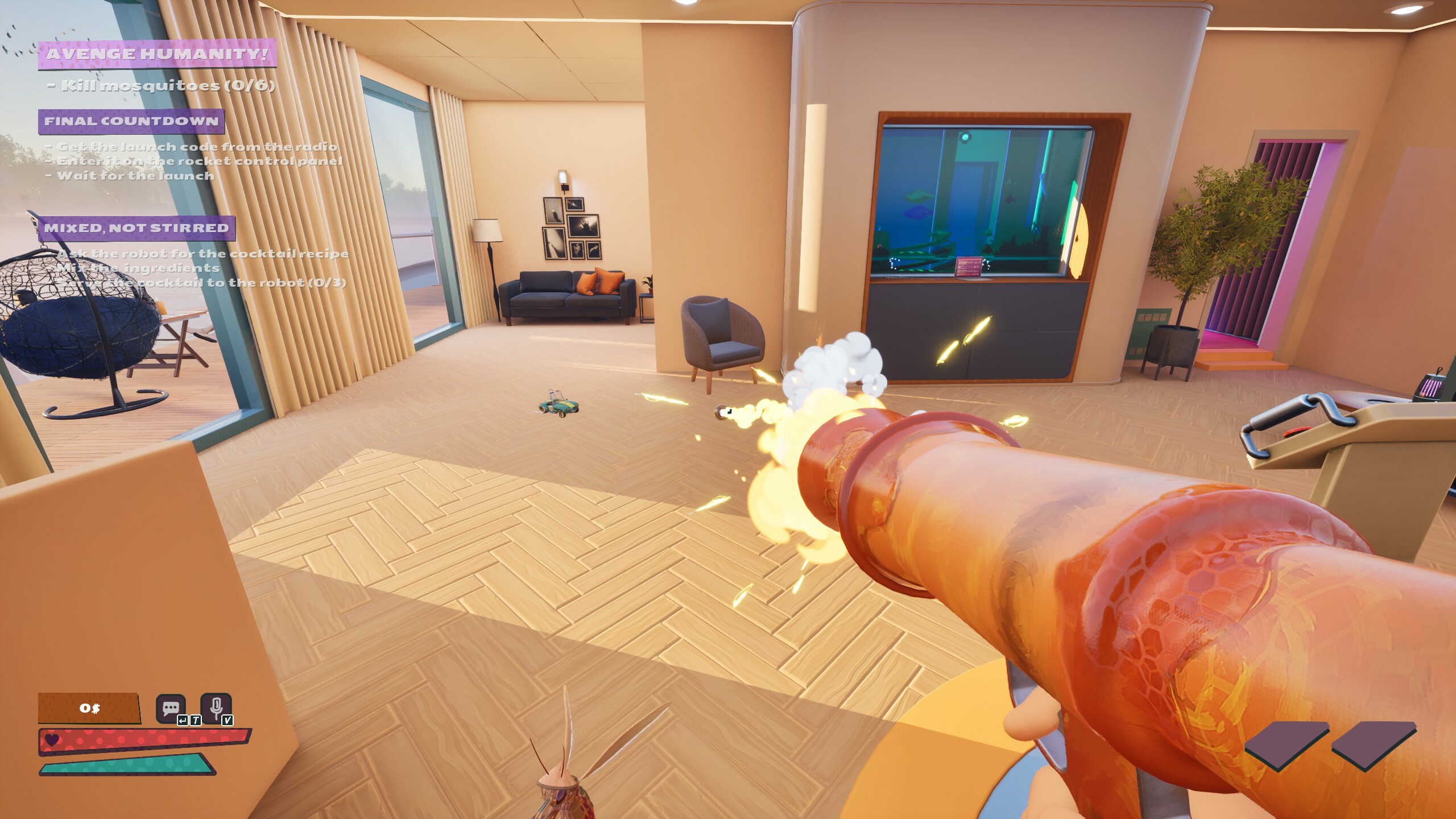 『The Mosquito Gang』本日配信。蚊と人間の戦いを繰り広げる4対1の非対称型対戦マルチプレイゲーム_004