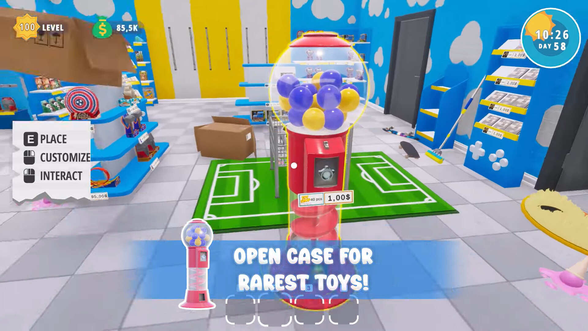 『Toy Shop Simulator』発売開始。店長としておもちゃ屋さんを経営するシミュレーションゲーム_004
