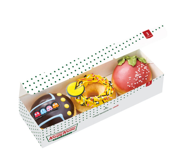 『パックマン』がクリスピー・クリーム・ドーナツとコラボ。ポップでかわいい3種の限定ドーナツを販売_012