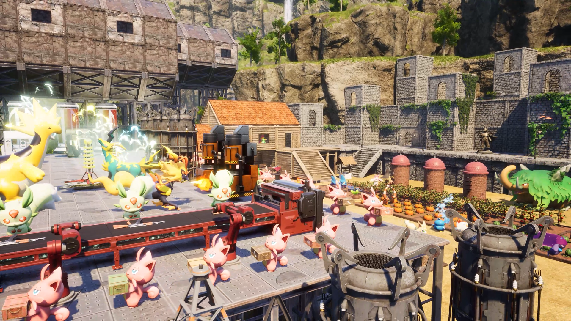 『パルワールド』と『テラリア』のコラボアップデートが今夏に配信決定_017