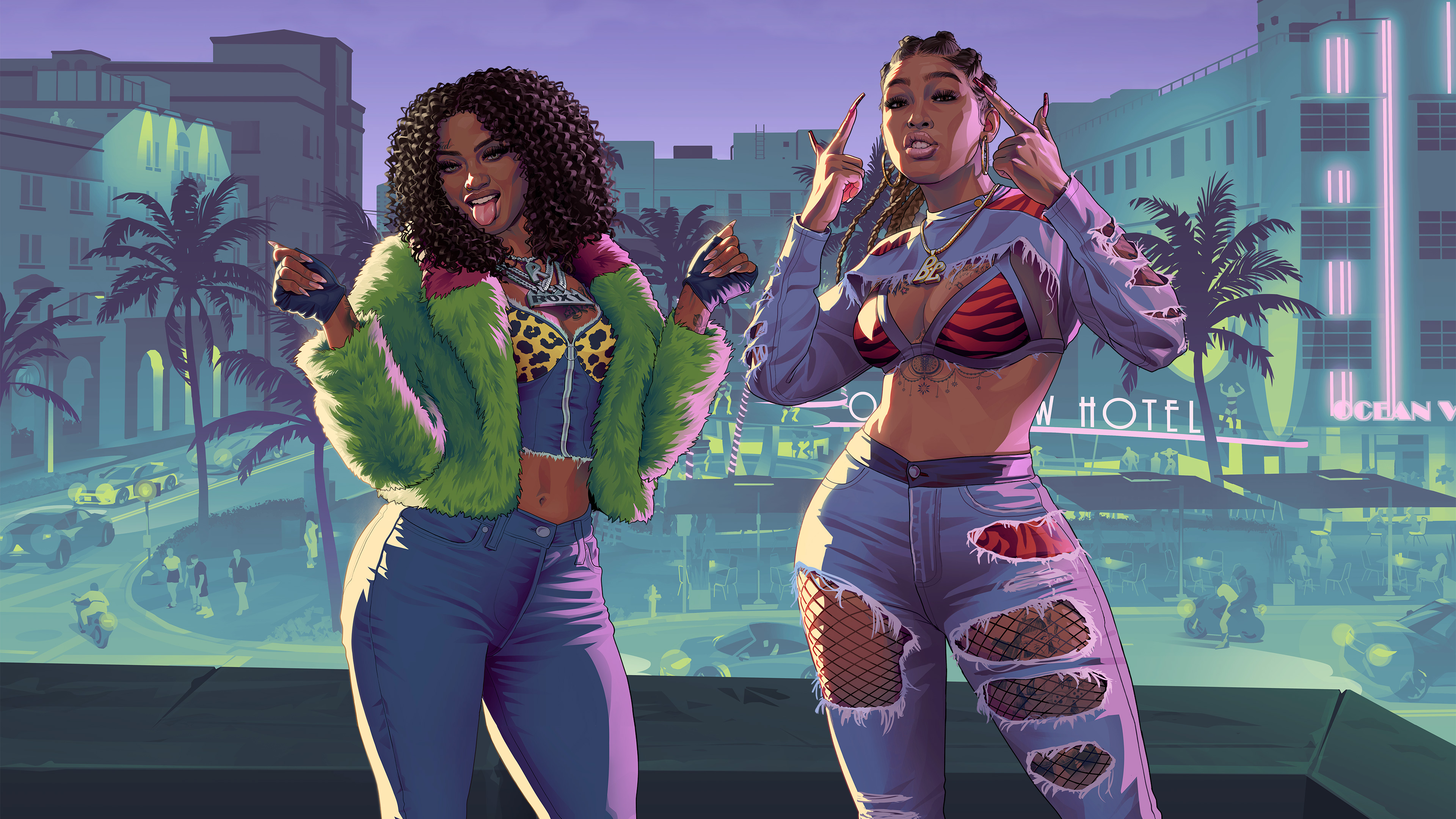 『GTA6』の主要な登場人物と
