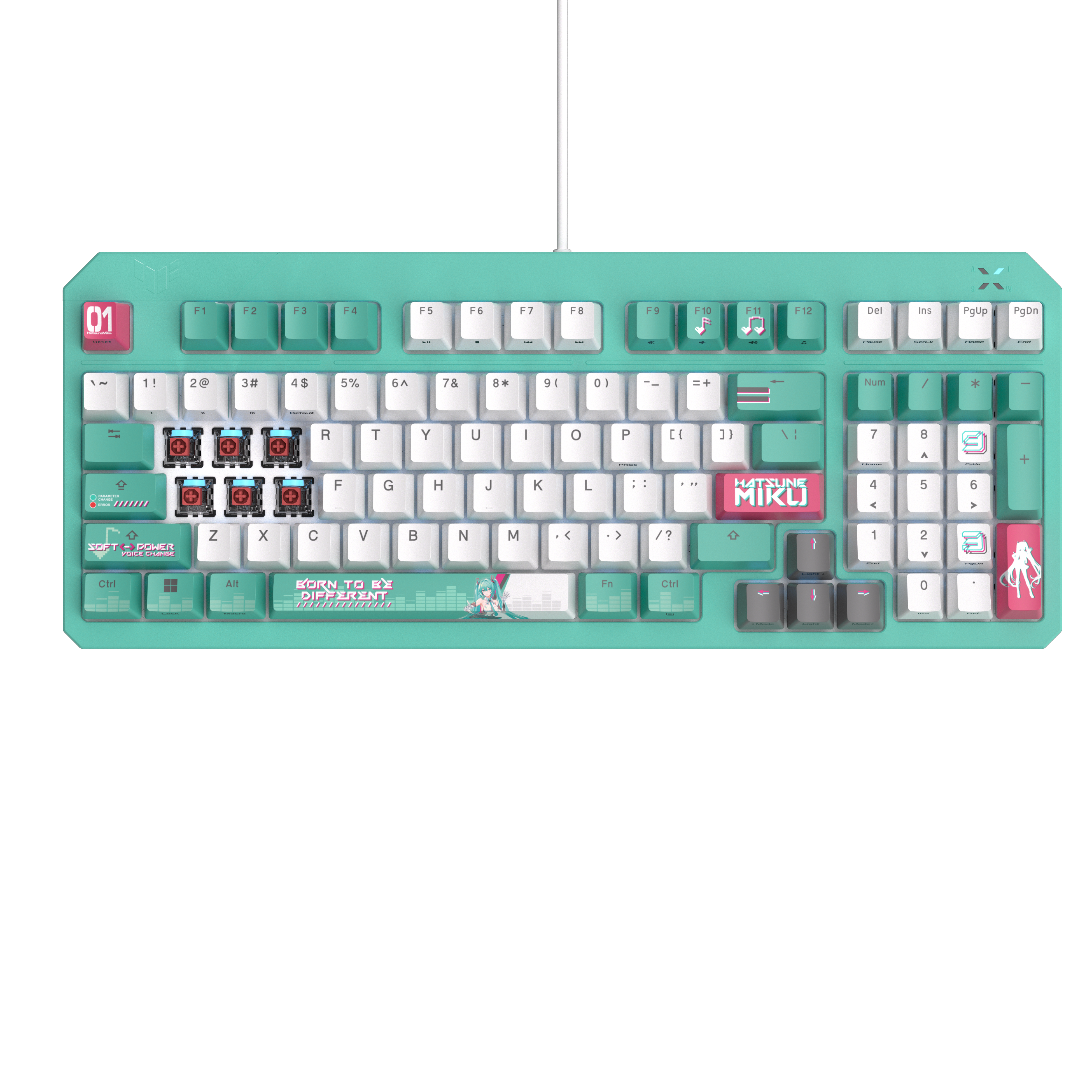 「初音ミク」と「TUF Gaming」のコラボゲーミングデバイスが発表。6月中旬に発売へ
_008