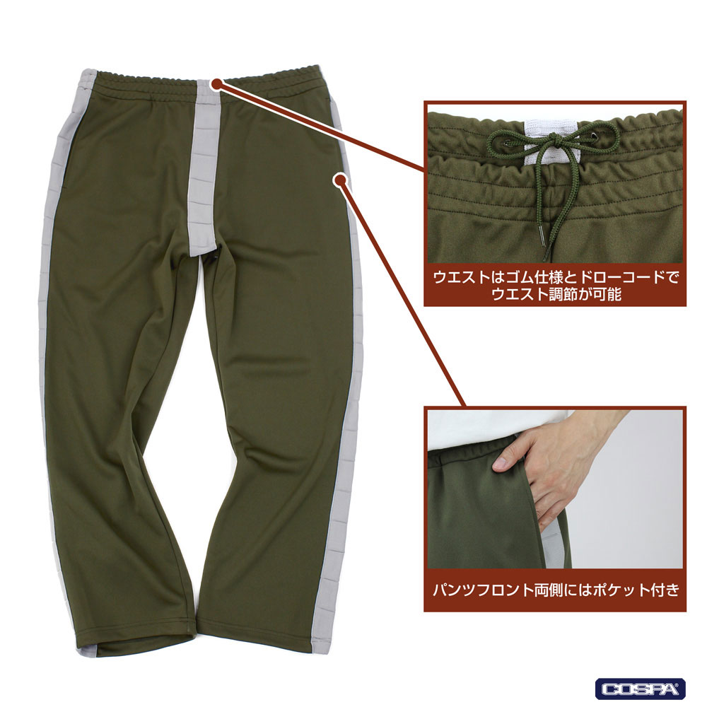 ジオン公国軍ノーマルスーツモチーフのジャージ発売決定。イメージは
