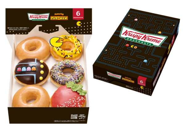 『パックマン』がクリスピー・クリーム・ドーナツとコラボ。ポップでかわいい3種の限定ドーナツを販売_004