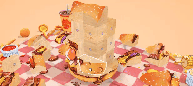 3Dパズル『UMAMI』が発表。動物がモチーフのかわいい料理を組み立てよ
_001
