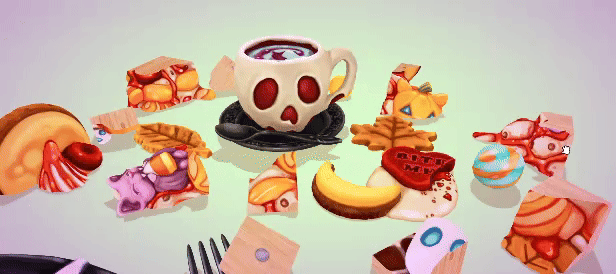 3Dパズル『UMAMI』が発表。動物がモチーフのかわいい料理を組み立てよ
_003