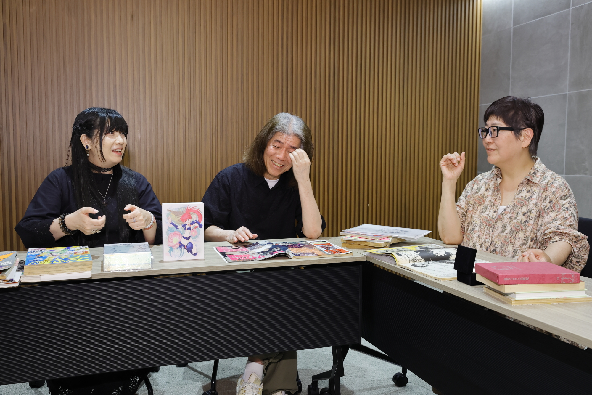 イラストレーター・いのまたむつみ 一周忌座談会【永野護×川村万梨阿×橋本正枝】_016