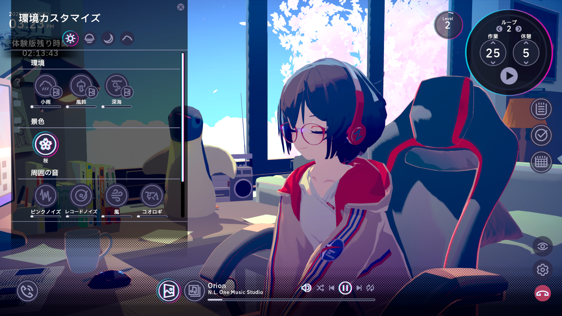 『Chill with You』Steam体験版が公開。少女とデスクワークの時間を共有する“作業用”ゲーム_003