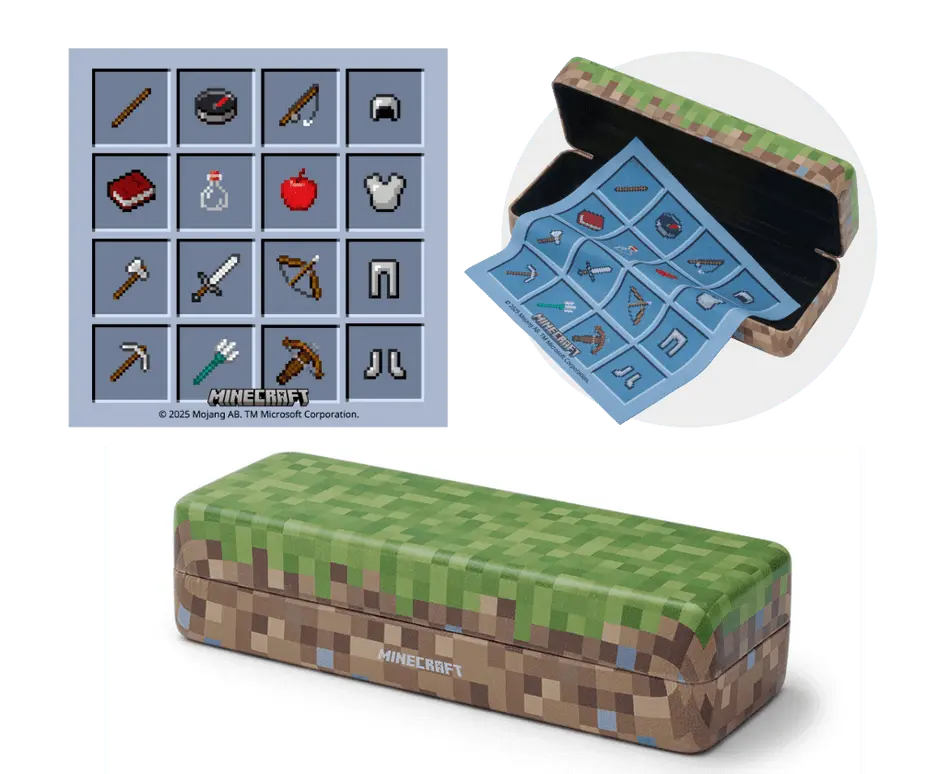 『マインクラフト』の世界観を取り入れたメガネ、サングラスなどが発売
_023