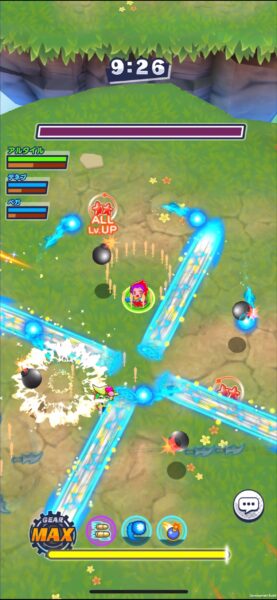 『メテオアリーナ・スターズ』先行プレイレビュー・評価・感想、インタビュー：“移動をダッシュだけ”に変更、ガチャ要素は撤廃_015