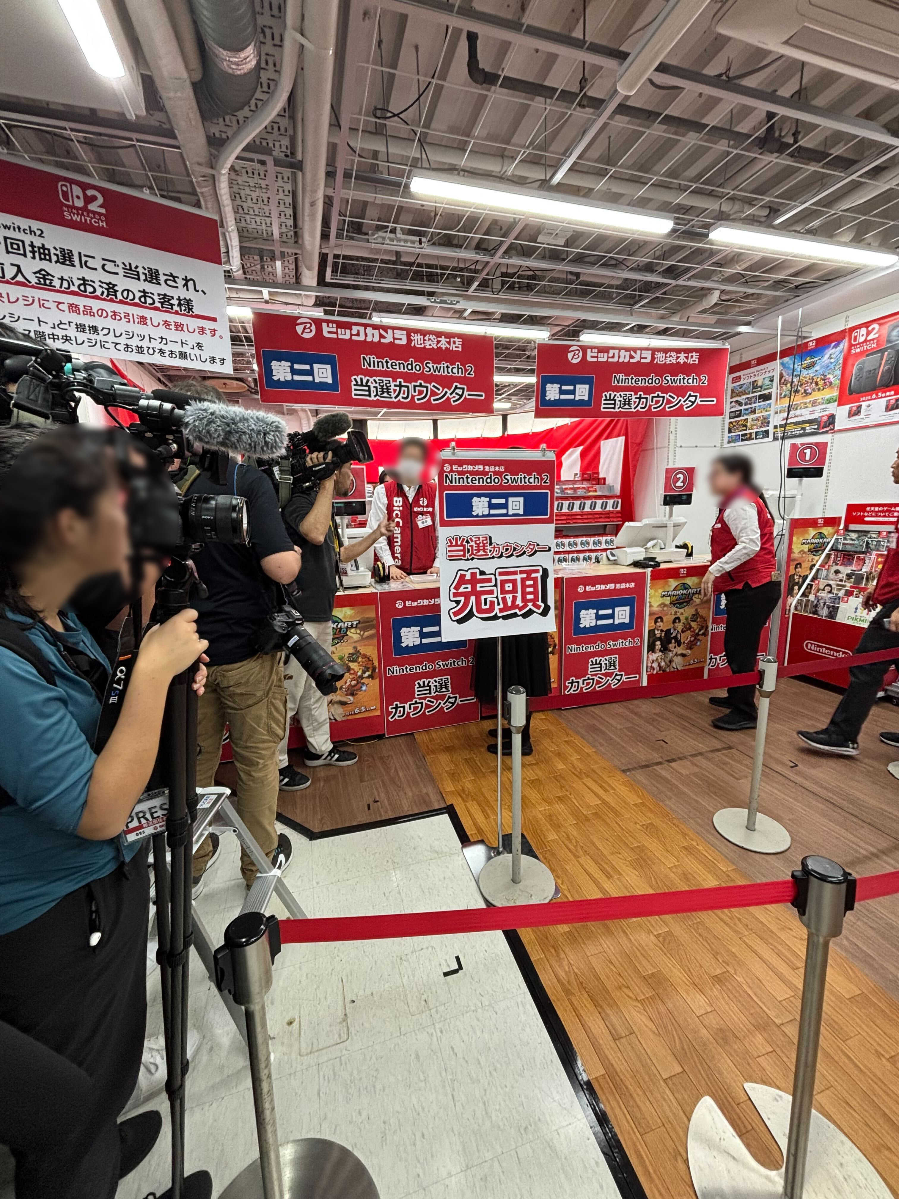 【スイッチ2】抽選に当選した強者が集まる家電量販店の熱気を現地からお届け_005