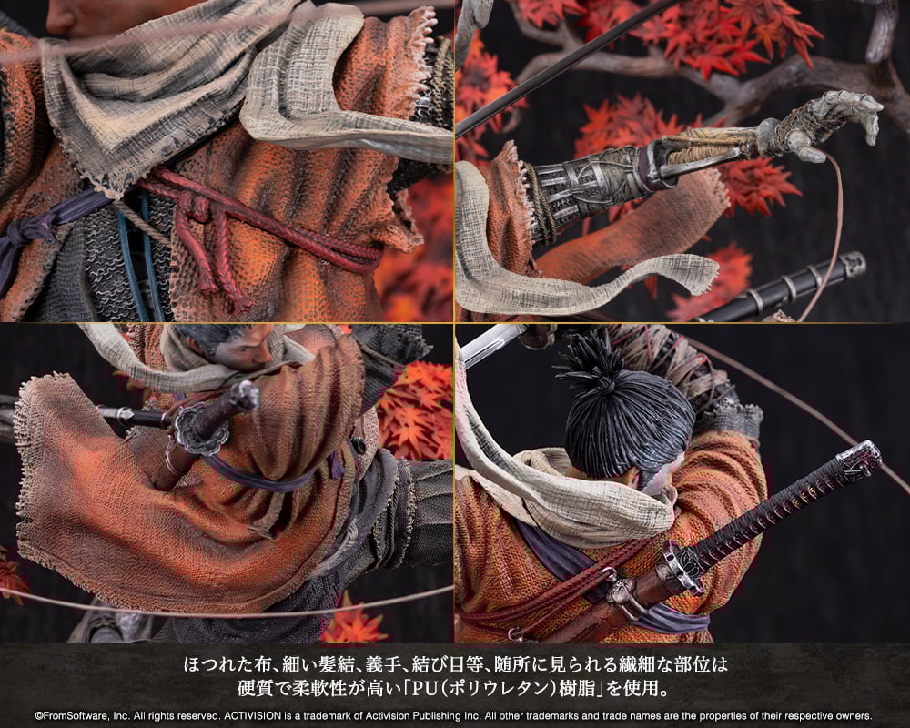 『SEKIRO』主人公・狼の420㎜サイズのスタチューが予約開始_003