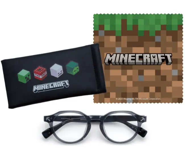『マインクラフト』の世界観を取り入れたメガネ、サングラスなどが発売
_019