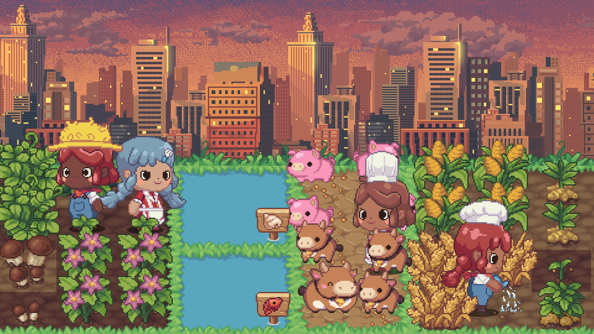 『月曜が来ないカフェ』本日Steamにてリリース。YouTubeやTwitchの配信コメントと連動するカフェ経営放置ゲーム_011