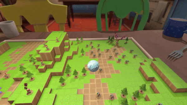 『テーブル大戦略』Steamストアページが公開。ちびフィギュアで戦うかわいいストラテジー_002