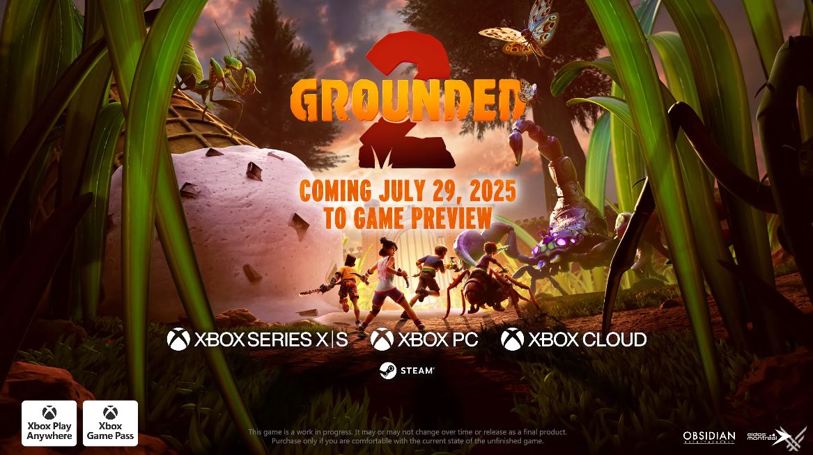 ミクロなキッズたちが昆虫の世界で生き残るサバイバルゲーム『Grounded 2』が発表、7月29日に早期アクセス版としてリリース_005