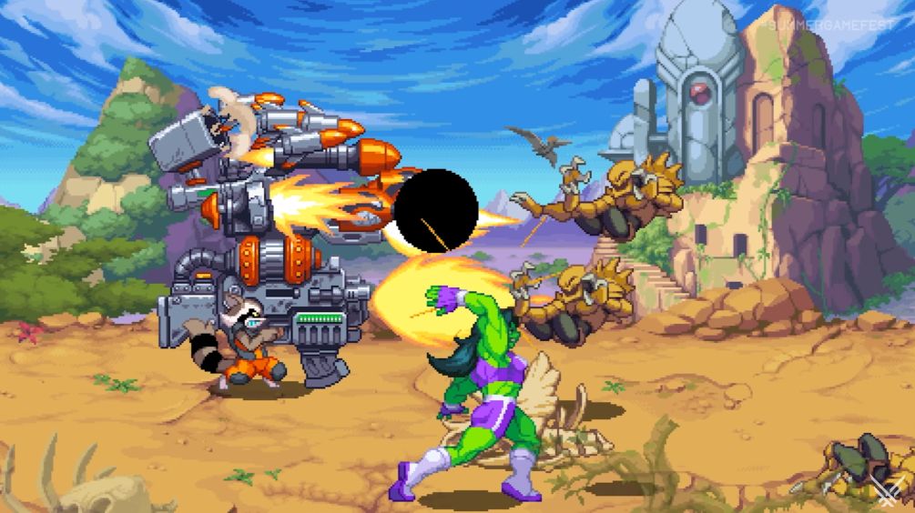 マーベルヒーローが集結する2Dアクションゲーム『MARVEL Cosmic Invasion』の最新映像が公開。_002