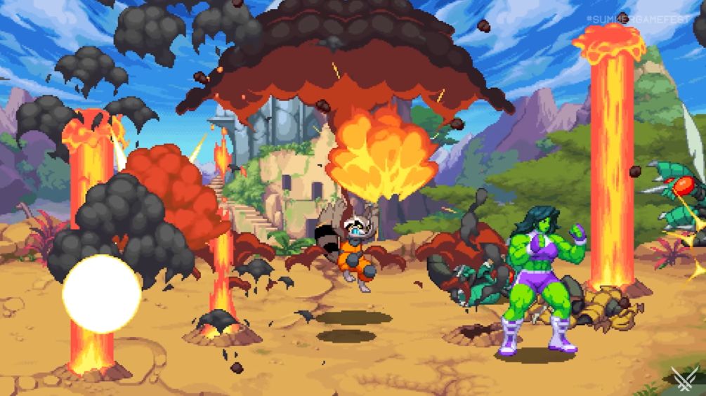 マーベルヒーローが集結する2Dアクションゲーム『MARVEL Cosmic Invasion』の最新映像が公開。_003