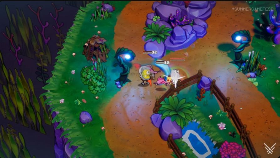 「スポンジ・ボブ」の見下ろしアクションゲーム『Nicktoons & The Dice of Destiny』が2025年秋登場_001