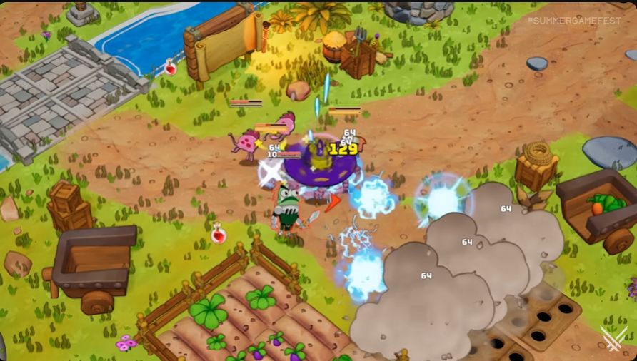 「スポンジ・ボブ」の見下ろしアクションゲーム『Nicktoons & The Dice of Destiny』が2025年秋登場_004