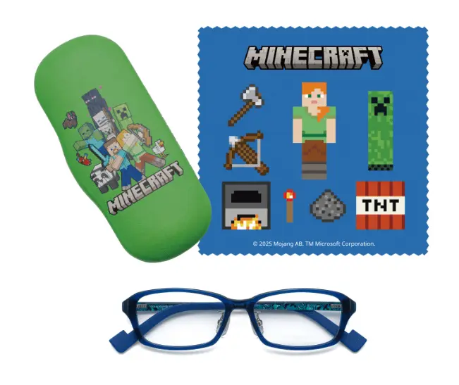 『マインクラフト』の世界観を取り入れたメガネ、サングラスなどが発売
_020