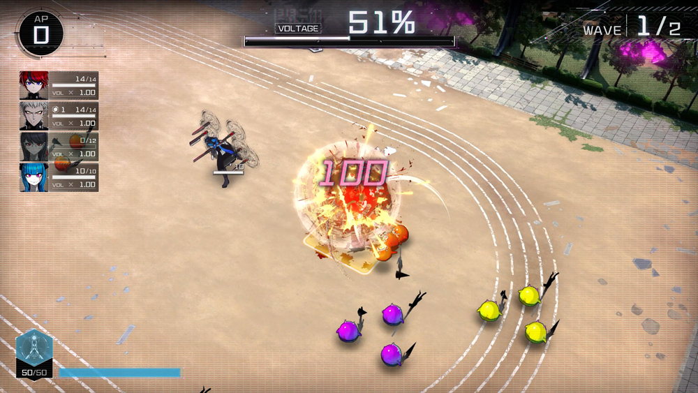 『HUNDRED LINE 最終防衛学園』が6930円（10％オフ）の初セールを開始、100エンディングがあるため1エンドあたり_005
