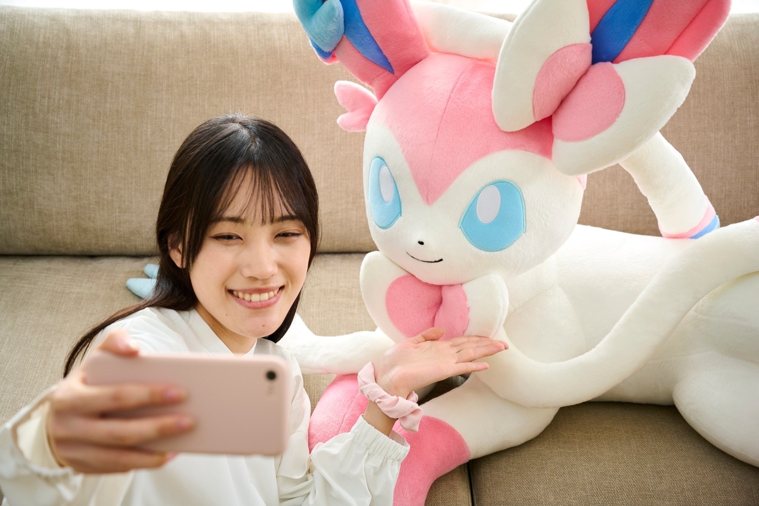 『ポケモン』リーフィア・グレイシア・ニンフィアの等身大ぬいぐるみが受注開始_008