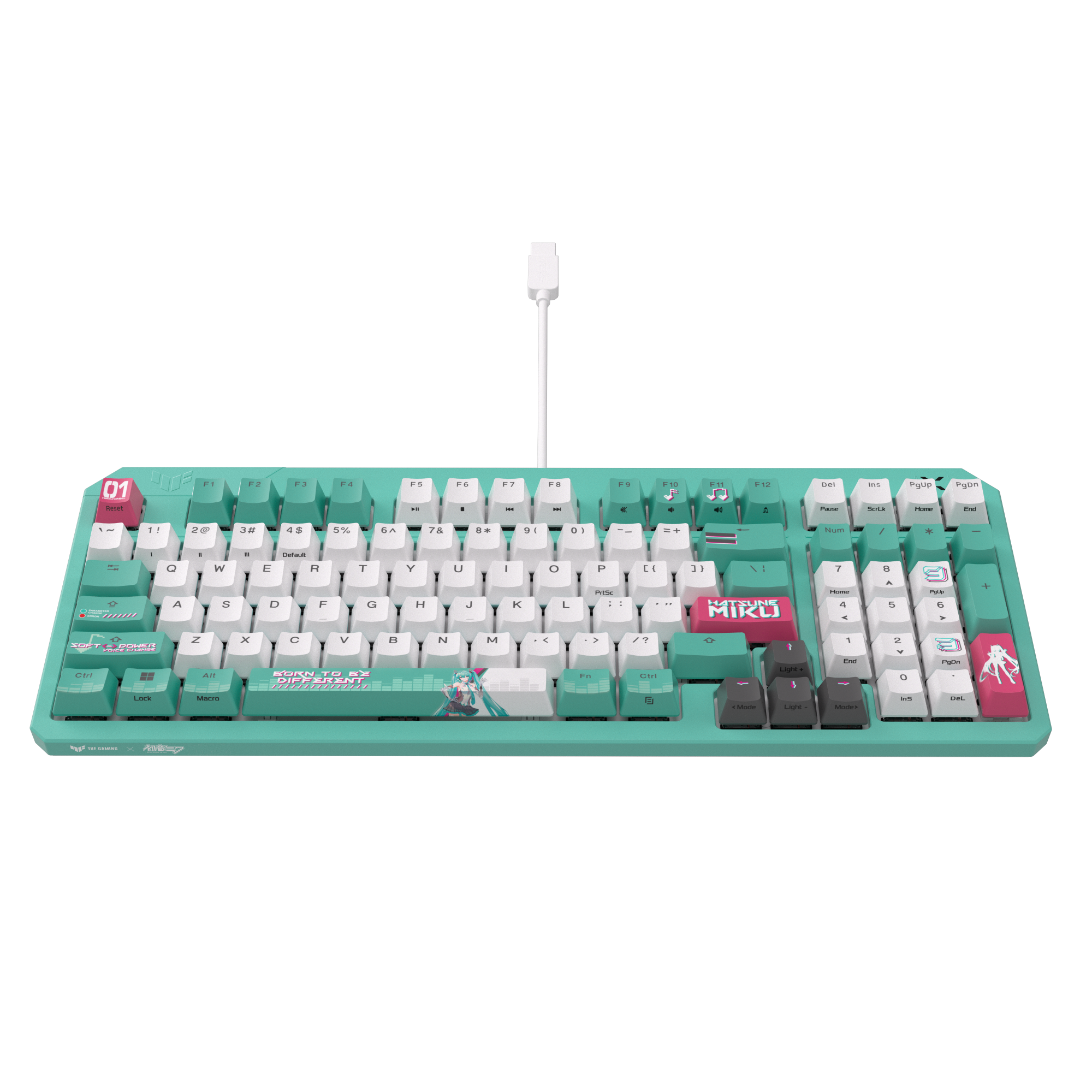 「初音ミク」とASUS「TUF Gaming」コラボゲーミングデバイスの発売日が6月20日に決定_009