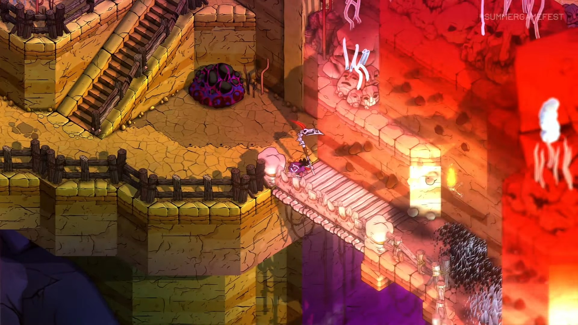 独特な色使いが特徴の見下ろしアクションゲーム『BLIGHTED』発表_008