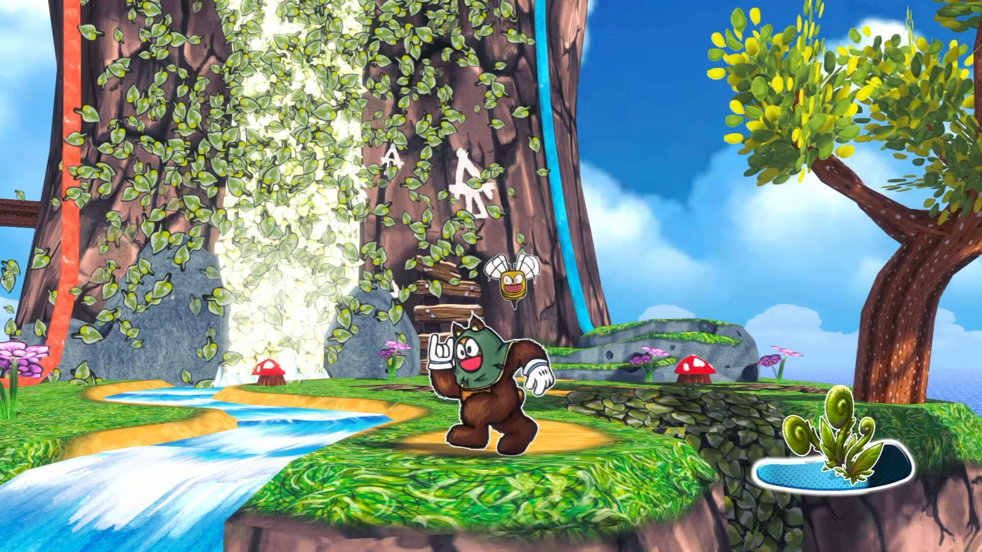『ラフィー＆ザ・リバーサイド』発売開始。”コピー&ペースト”で世界を貼りかえるアクションゲーム_001