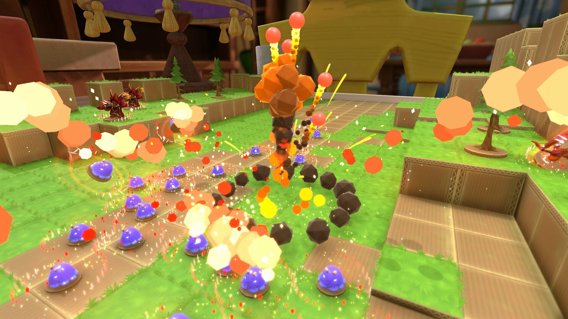 『テーブル大戦略』Steamストアページが公開。ちびフィギュアで戦うかわいいストラテジー_004